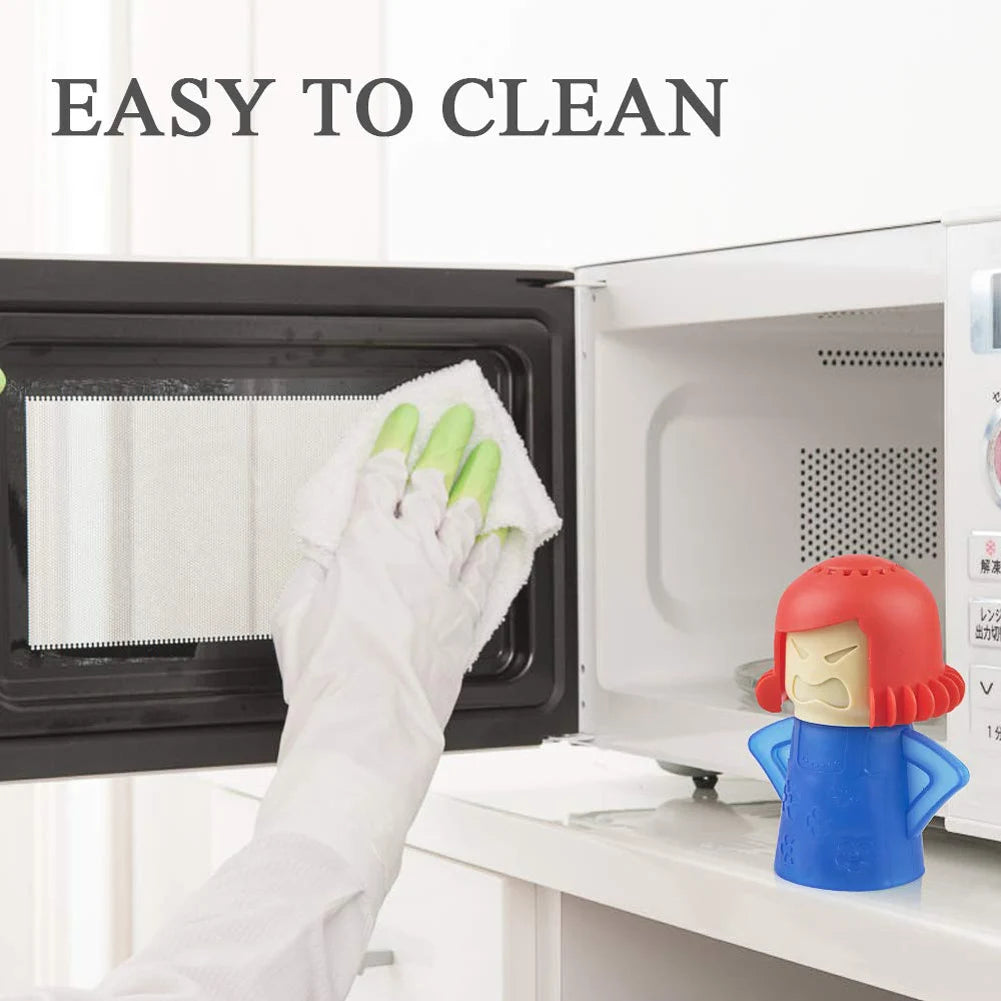 Kitchen Mama Microwave Steam Cleaner - Easy Microwave & Appliance Cleaning for Kitchen & Refrigerator