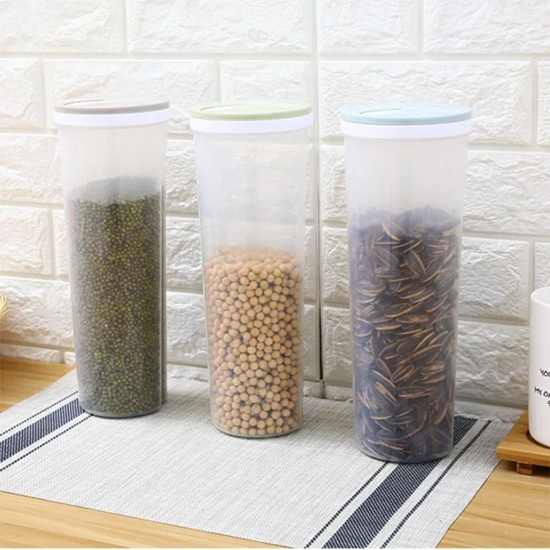 Noodles Sealing Storage Can | Food-Grade Plastic Kitchen Organizer Box