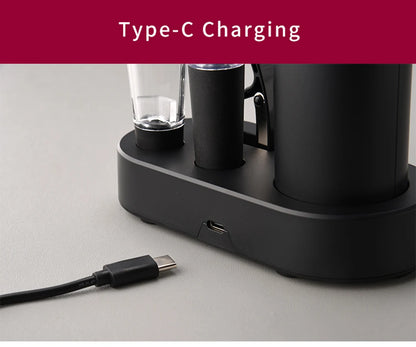 Electric Wine Bottle Opener – Automatic Corkscrew with Charging Base | Battery-Powered Wine Tool for Effortless Bottle Opening