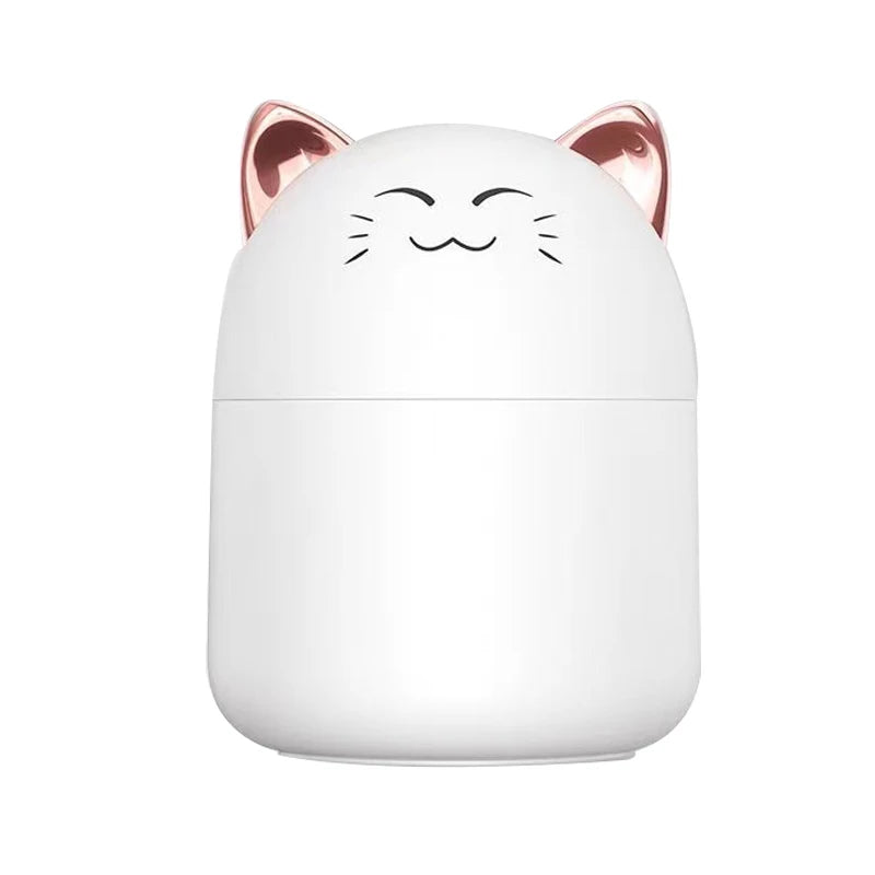 Cute Pet Mini Humidifier - USB-Powered Desktop Humidifier for Office, Bedroom, and Travel with Heavy Fog Spray