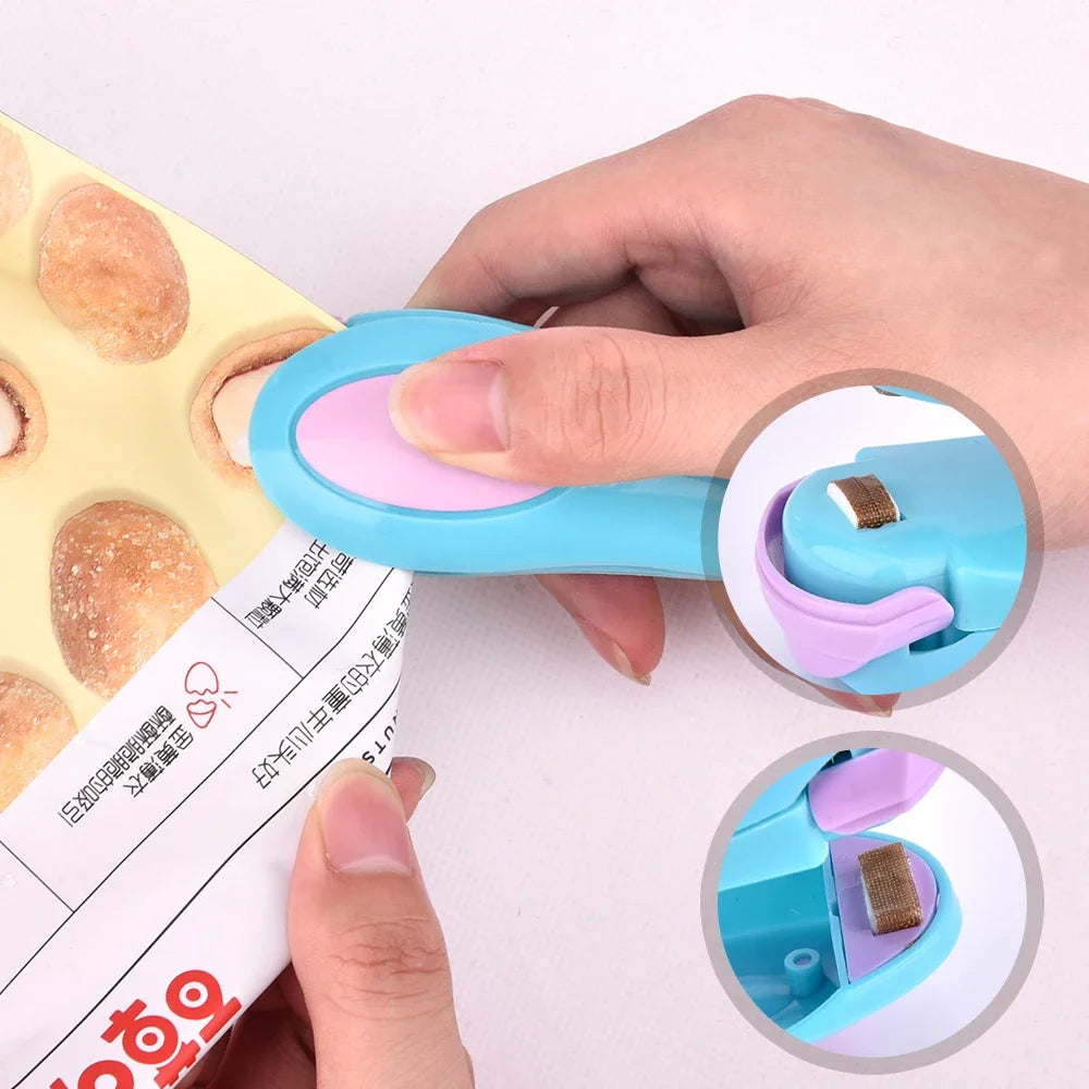 Portable Mini Heat Sealing Machine - Practical Food Clip for Kitchen Accessories & Gadgets