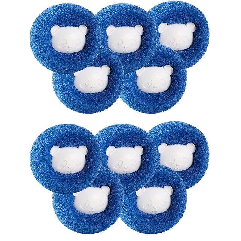 Reusable Pet Hair Remover Ball – Laundry Lint Catcher for Cat and Dog Fur