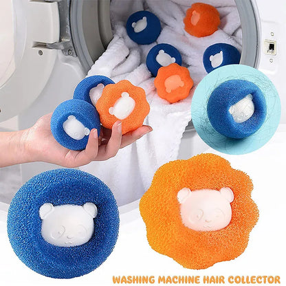 Reusable Pet Hair Remover Ball – Laundry Lint Catcher for Cat and Dog Fur