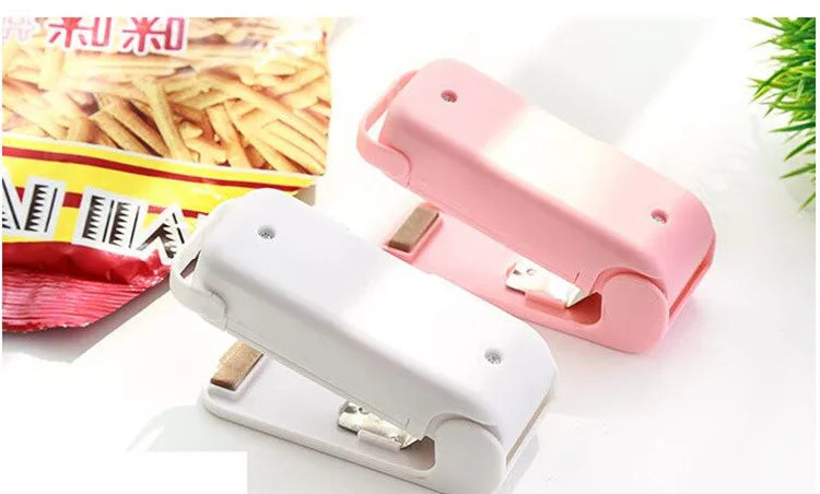 Portable Mini Heat Bag Sealing Machine - Thermal Plastic Food Packaging Sealer for Freshness