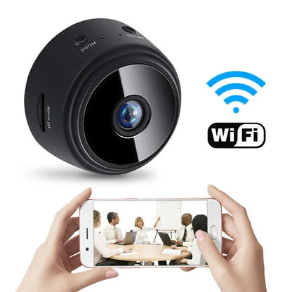 A9 WiFi Mini Wireless Security Camera - Smart Home Video Recorder for Infant and Pet Monitoring