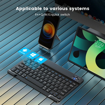 Wireless Bluetooth Keyboard - 78-Key Mini Keyboard for Android, iOS, Windows, PC, iPad & Tablet - Perfect for Gaming & Typing