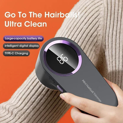 Rechargeable USB Electric Lint Remover – Fast & Efficient Sweater Trimmer with Smart LED, Type-C Charging for Household Use