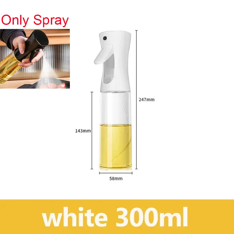 500ml Dual-Purpose Oil Spray Bottle – Leak-Proof Olive Oil Sprayer for Cooking, Baking, BBQ, and Air Fryer Use