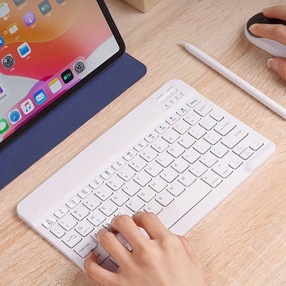 Wireless Bluetooth Keyboard - 78-Key Mini Keyboard for Android, iOS, Windows, PC, iPad & Tablet - Perfect for Gaming & Typing