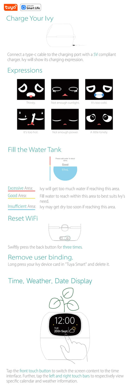 Ivy Smart Planter – The Ultimate AI-Powered Plant Care Gift!