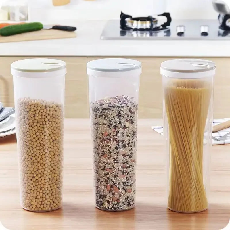 Noodles Sealing Storage Can | Food-Grade Plastic Kitchen Organizer Box