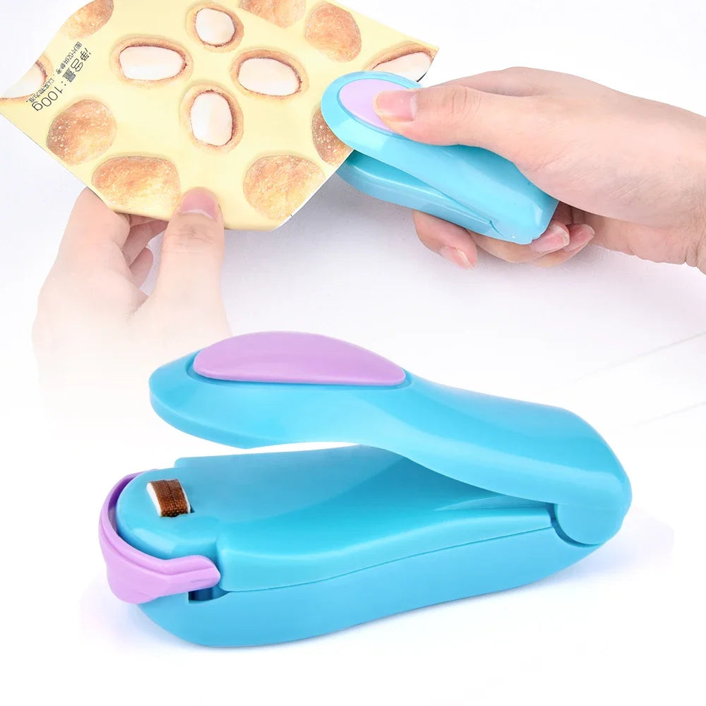 Portable Mini Heat Sealing Machine - Practical Food Clip for Kitchen Accessories & Gadgets