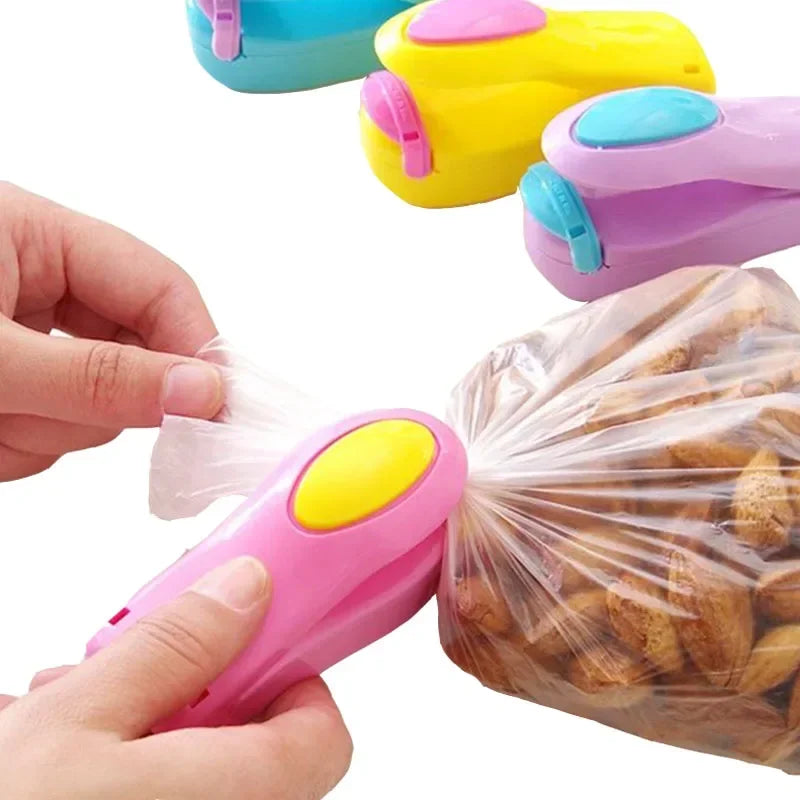 Portable Mini Heat Sealing Machine - Practical Food Clip for Kitchen Accessories & Gadgets