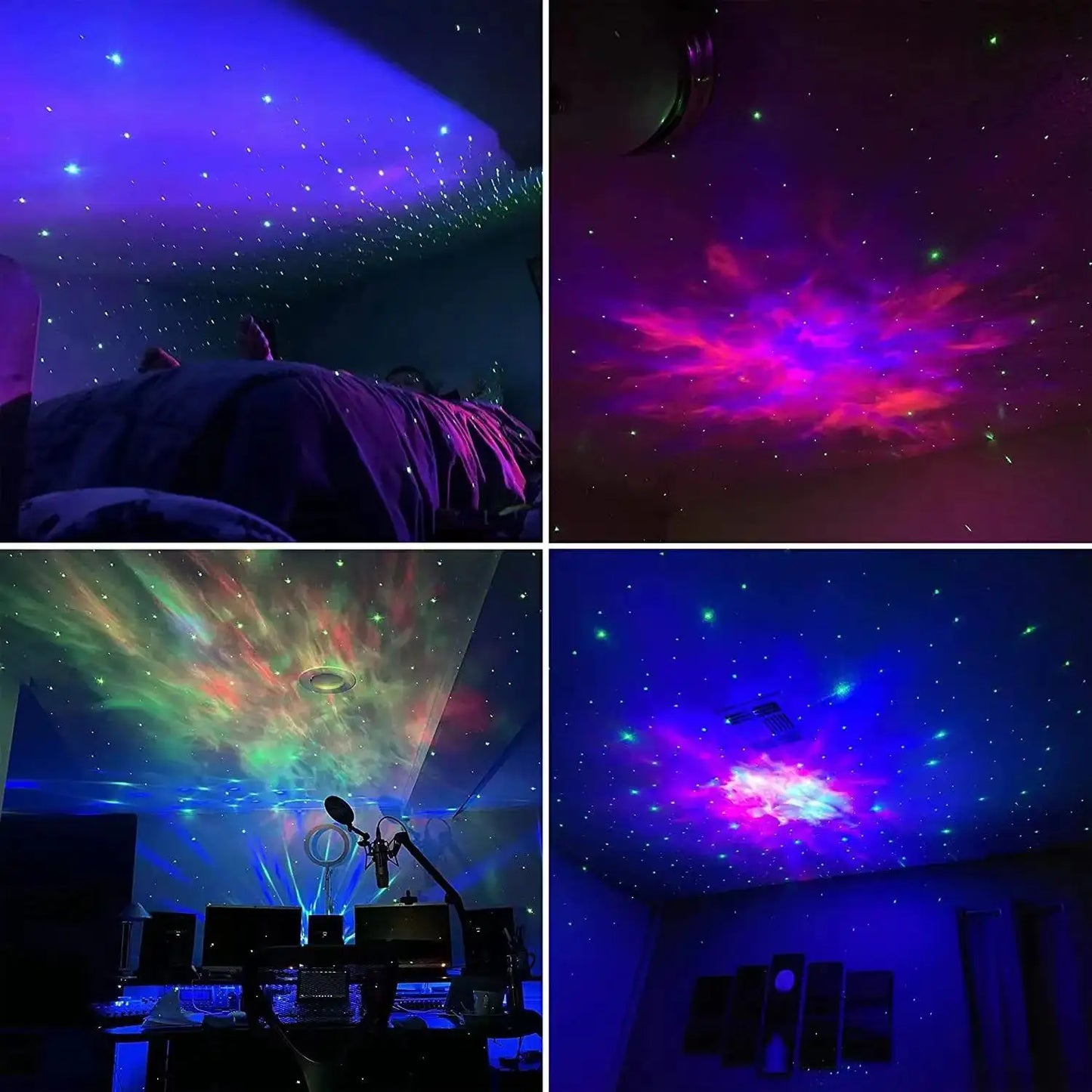 Galaxy Star Projector LED Night Light - Astronaut Lamp for a Starry Sky Ambience