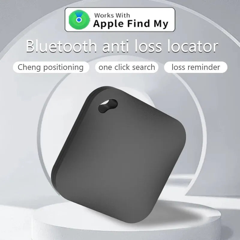 Smart Bluetooth GPS Tracker - MFI Rated Locator for Apple Find My App, Anti-Lost Device for Keys, Pets, and Kids