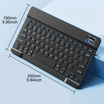 Wireless Bluetooth Keyboard - 78-Key Mini Keyboard for Android, iOS, Windows, PC, iPad & Tablet - Perfect for Gaming & Typing