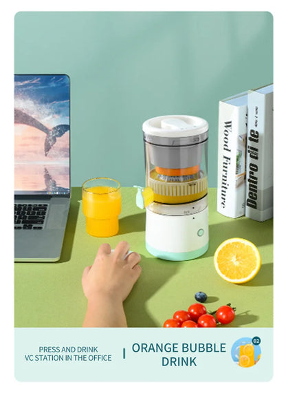 Extractor Fully Automatic Fruit Juicer – Portable USB Juicing Machine with Residue Separation for Fresh, Healthy Juice