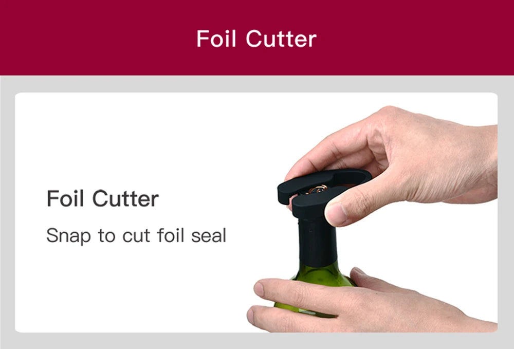 Electric Wine Bottle Opener – Automatic Corkscrew with Charging Base | Battery-Powered Wine Tool for Effortless Bottle Opening