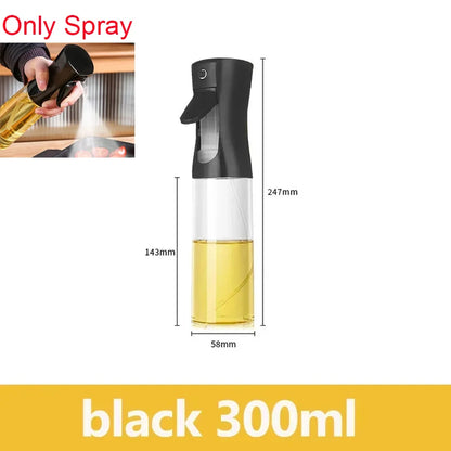 500ml Dual-Purpose Oil Spray Bottle – Leak-Proof Olive Oil Sprayer for Cooking, Baking, BBQ, and Air Fryer Use