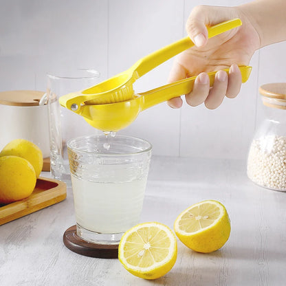 Manual Lemon Squeezer – Aluminum Alloy Hand-Pressed Juicer for Oranges & Lemons | Portable Kitchen Tool