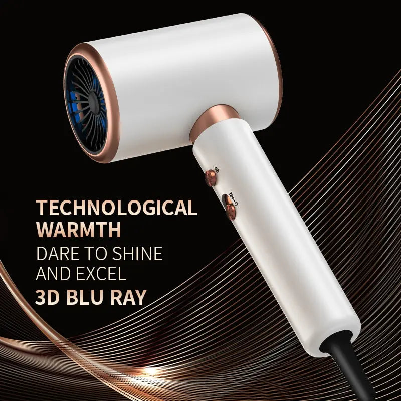 High-Speed Electric Turbine Hair Dryer – 2000W Low Noise, Quick-Drying Hair Care with Constant Temperature for Home & Salon Use