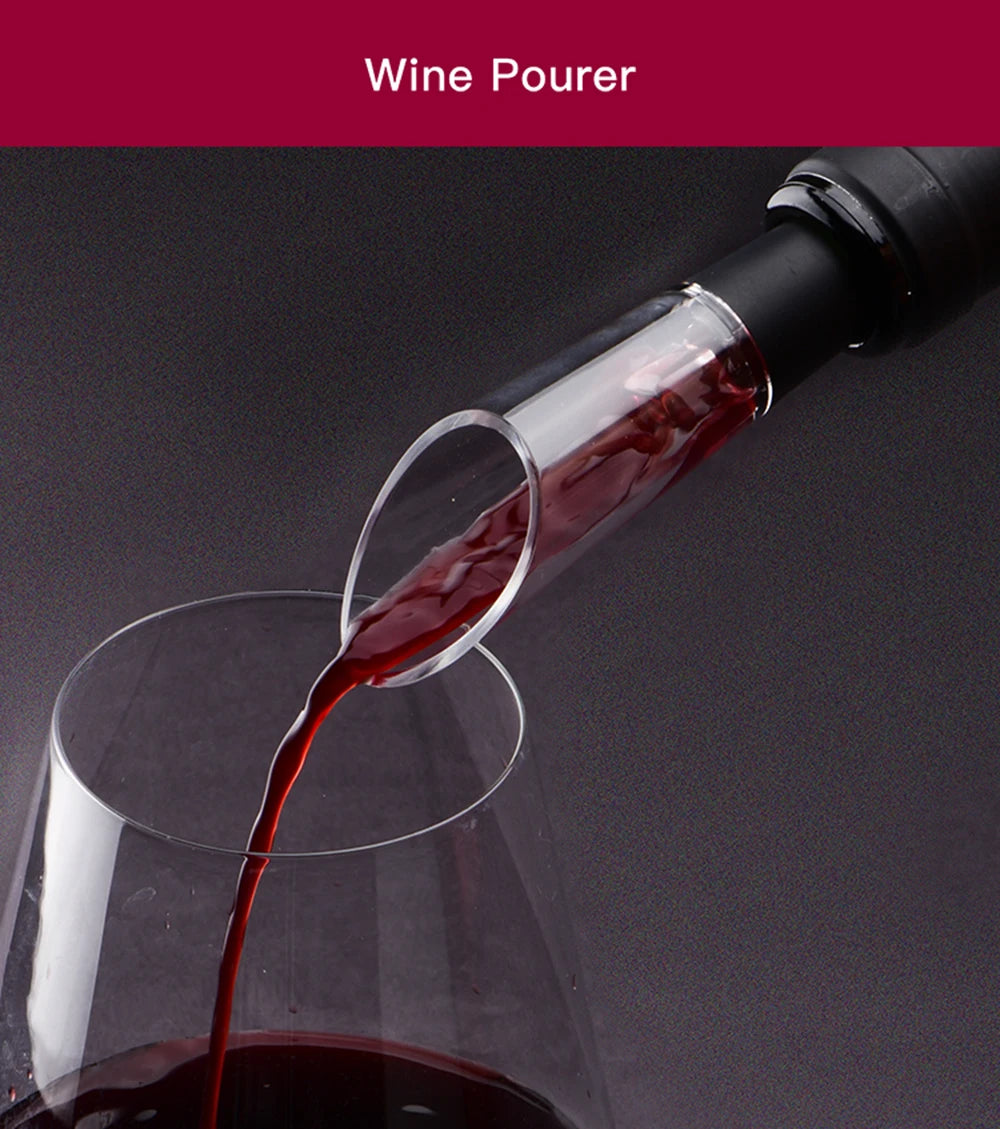 Electric Wine Bottle Opener – Automatic Corkscrew with Charging Base | Battery-Powered Wine Tool for Effortless Bottle Opening