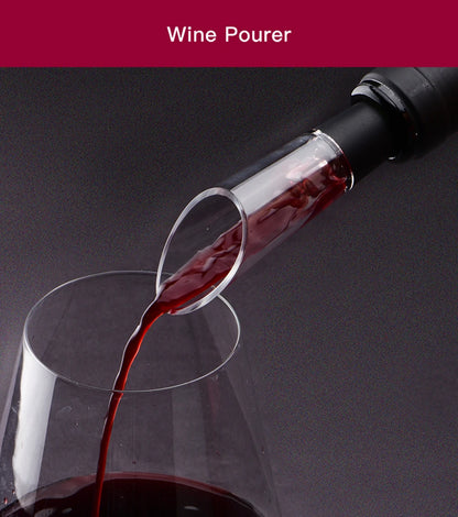 Electric Wine Bottle Opener – Automatic Corkscrew with Charging Base | Battery-Powered Wine Tool for Effortless Bottle Opening