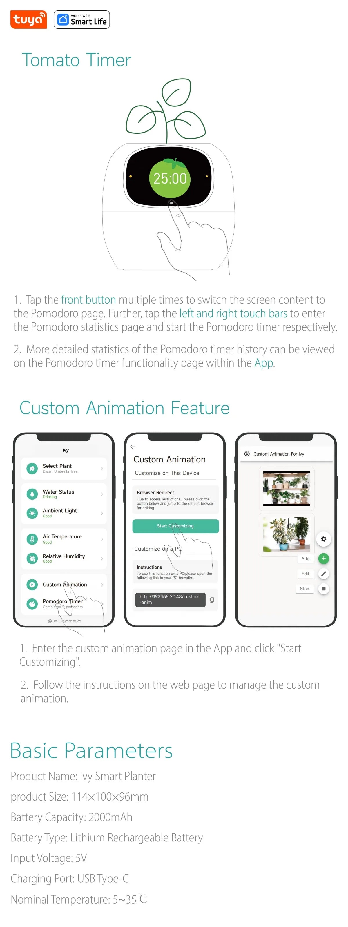 Ivy Smart Planter – The Ultimate AI-Powered Plant Care Gift!