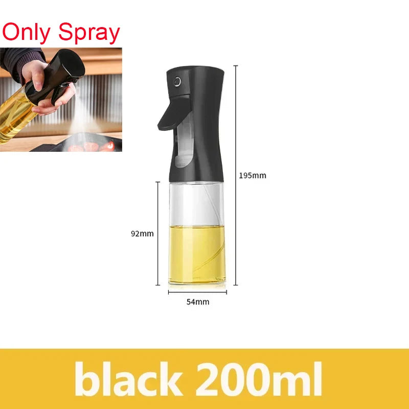 500ml Dual-Purpose Oil Spray Bottle – Leak-Proof Olive Oil Sprayer for Cooking, Baking, BBQ, and Air Fryer Use